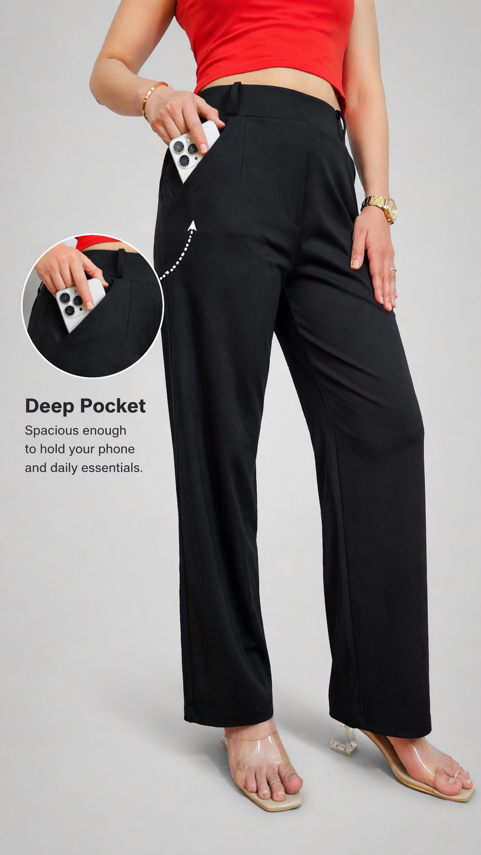 All-Day Freedom Straight Pants